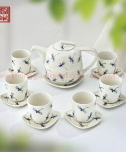Bo Am Tra Su Ly Tru Bat Trang Men Trang Ve Chuon Chuon Xanh.jpg