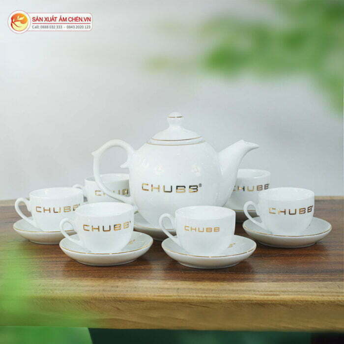 QuÀ TẶng CÔng ĐoÀn BỘ Ấm ChÉn In Logo 2