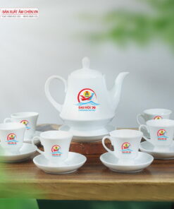 QuÀ TẶng CÔng ĐoÀn BỘ Ấm ChÉn In Logo 6