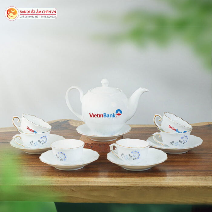 Top 100 MẪu BỘ Ấm ChÉn In Logo Cho KhỐi NgÂn HÀng 2