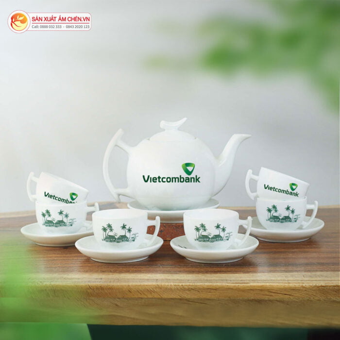 Top 100 MẪu BỘ Ấm ChÉn In Logo Cho KhỐi NgÂn HÀng 3